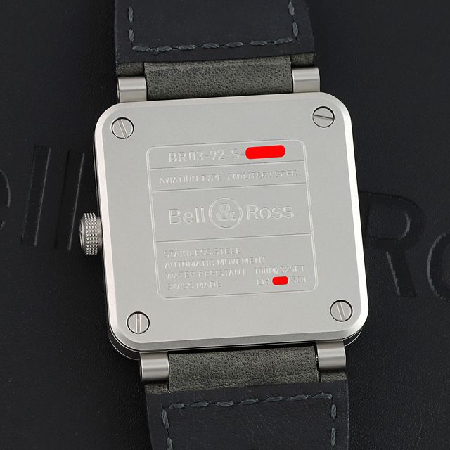 Bell and Ross BR03-92 BR0392-GR-ST/SCA Image 2